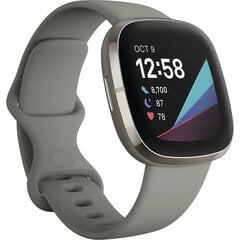 Fitbit Sense Sage Grey/Silver цена и информация | Смарт-часы (smartwatch) | 220.lv