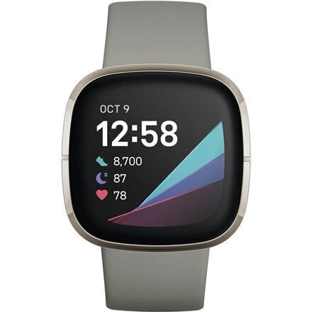 Fitbit Sense Sage Grey/Silver cena un informācija | Viedpulksteņi (smartwatch) | 220.lv