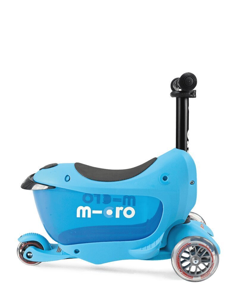 Bērnu skrejritenis Micro Mini2go Deluxe Plus Blue цена и информация | Skrejriteņi | 220.lv