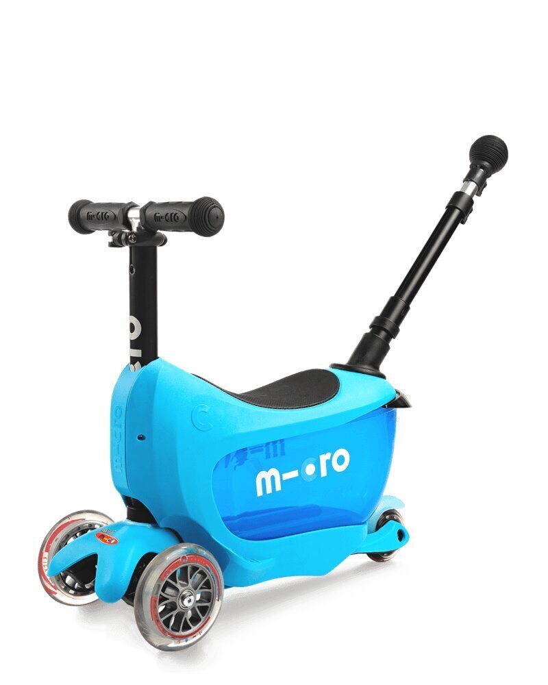 Bērnu skrejritenis Micro Mini2go Deluxe Plus Blue цена и информация | Skrejriteņi | 220.lv