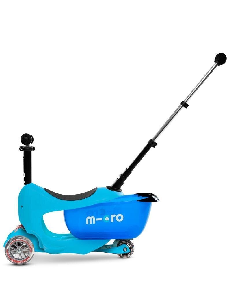 Bērnu skrejritenis Micro Mini2go Deluxe Plus Blue цена и информация | Skrejriteņi | 220.lv