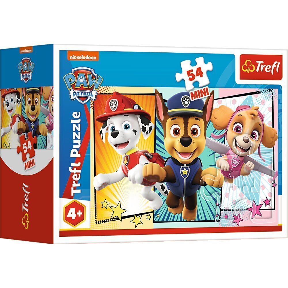 Puzle Trefl Ķepu Patruļa (Paw Patrol), 54 d. cena un informācija | Puzles, 3D puzles | 220.lv