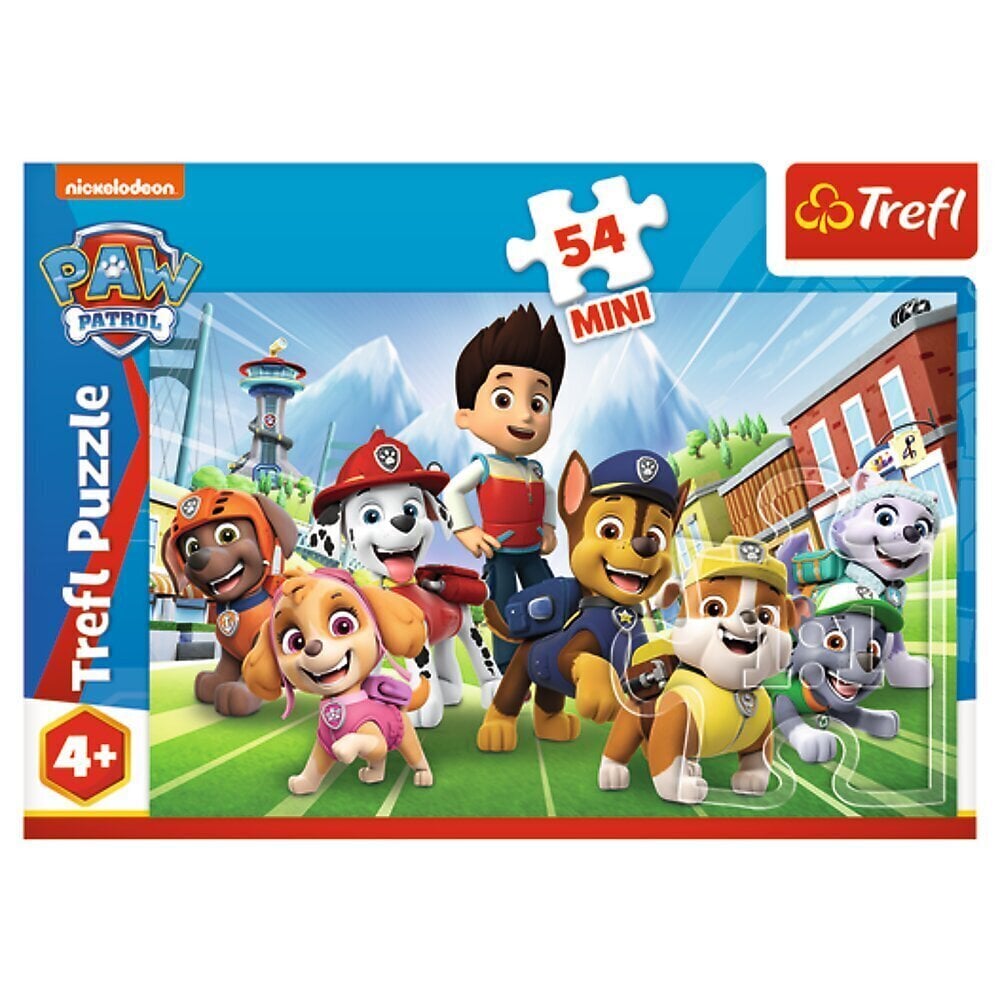 Puzle Trefl Ķepu Patruļa (Paw Patrol), 54 d. cena un informācija | Puzles, 3D puzles | 220.lv