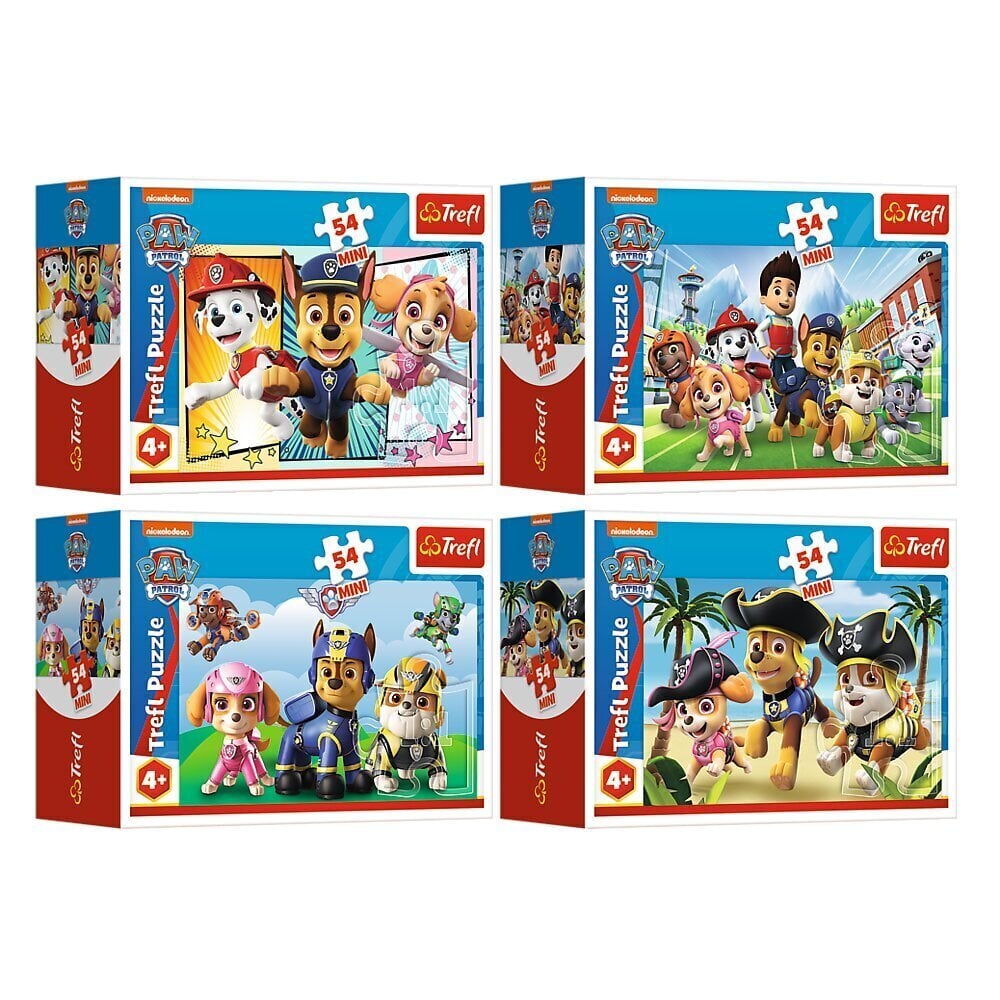 Puzle Trefl Ķepu Patruļa (Paw Patrol), 54 d. цена и информация | Puzles, 3D puzles | 220.lv