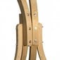Divvietīgs koka piekaramais krēsls SWING POD XL ar statīvu + sarkans spilvens; cena un informācija | Dārza krēsli | 220.lv