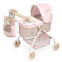 DeCuevas Toys Кукольная коляска с рюкзаком «Didi» цена и информация | Игрушки для девочек | 220.lv