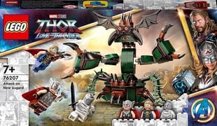 76207 LEGO® Super Heroes Marvel Jaunās Asgardas uzbrukums cena un informācija | Konstruktori | 220.lv