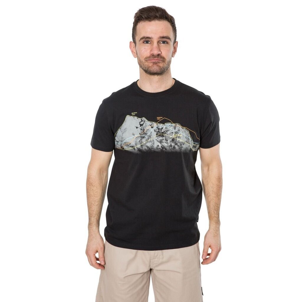 Brīvā laika vīriešu T-krekls ar īsām piedurknēm Trespass MATOTSN10013 - Cashing - Male T-Shirt cena un informācija | Vīriešu T-krekli | 220.lv