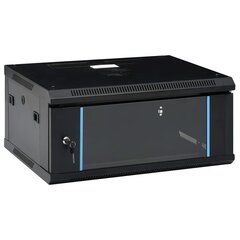 vidaXL 4U servera skapis, 19", IP20, 600x450x285 mm цена и информация | Сейфы | 220.lv