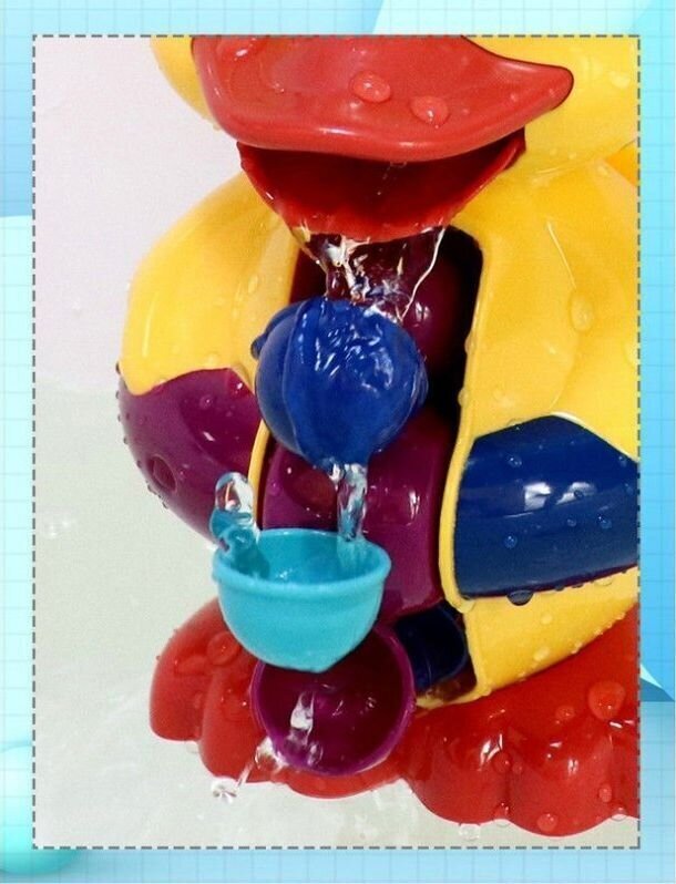 Rotaļlieta vannai "Cute Duck", Woopie cena un informācija | Rotaļlietas zīdaiņiem | 220.lv