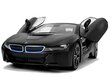 Attālināti vadāms BMW i8 1:14 - Automātiskās durvis - Rastar cena un informācija | Rotaļlietas zēniem | 220.lv