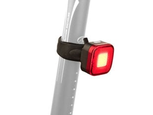 Aizmugurējais velosipēda lukturis Author A-Square, USB, 40 lm cena un informācija | Velo lukturi un atstarotāji | 220.lv