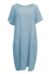 Texpak kleita sievietēm, gaiši zili-balta, 251469B cena un informācija | Kleitas | 220.lv