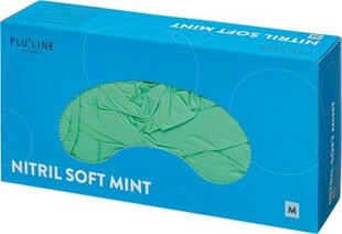 Nitrila cimdi, krāsa - Mint M/ Nitrile Soft Mint Pluline цена и информация | Первая помощь | 220.lv