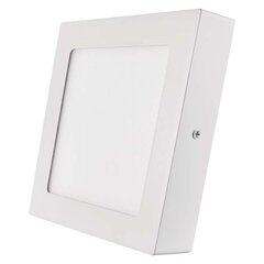 Светодиодная потолочная панель 120x120 мм, квадратная, белая, с креплением 12ВТ IP20 WW W цена и информация | Монтируемые светильники, светодиодные панели | 220.lv
