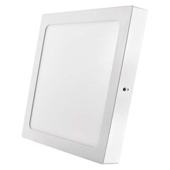 Светодиодная потолочная панель 300x300 мм, квадратная, белая, с креплением 24ВТ IP20 WW W цена и информация | Монтируемые светильники, светодиодные панели | 220.lv