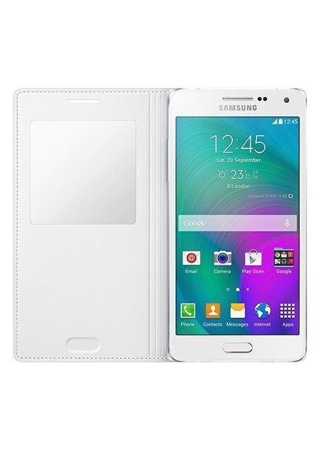 Samsung oriģināls flip-maciņš S View priekš Samsung Galaxy A5, balts цена и информация | Telefonu vāciņi, maciņi | 220.lv