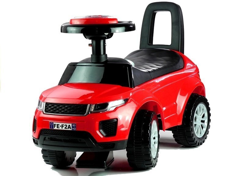 Stumjamā automašīna Toddler Ride 613W, sarkana cena un informācija | Rotaļlietas zīdaiņiem | 220.lv