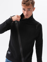 Vīriešu džemperis Stockholm B1364, melns цена и информация | Мужские толстовки | 220.lv