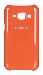 Samsung EF-PJ100BOE Īpaši plāns aizmugures maks J100H Galaxy J1 Oranžs (EU Blister) cena un informācija | Telefonu vāciņi, maciņi | 220.lv