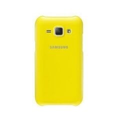 Samsung EF-PJ100BYE Original Back case for J100H Galaxy J1 Yellow цена и информация | Чехлы для телефонов | 220.lv