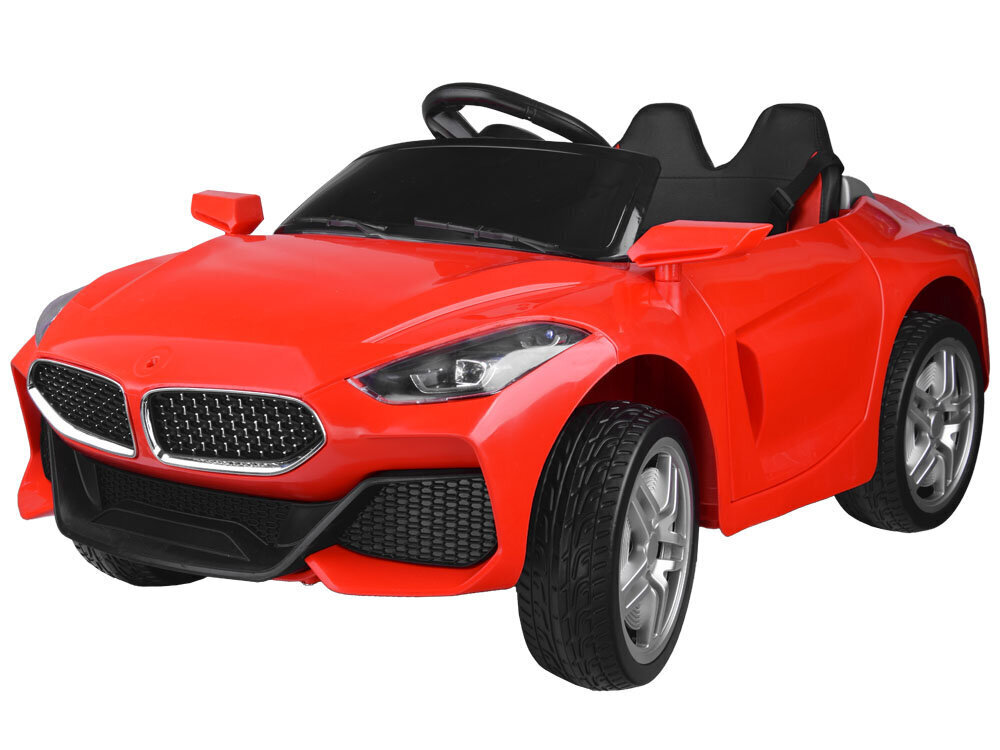 Bērnu vienvietīgs elektromobilis Bema 4, sarkans цена и информация | Bērnu elektroauto | 220.lv