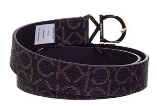 Josta sievietēm CALVIN KLEIN CK MONO BELT 3 cm, brūna K60K606446 0HD 31143 cena un informācija | Sieviešu jostas | 220.lv