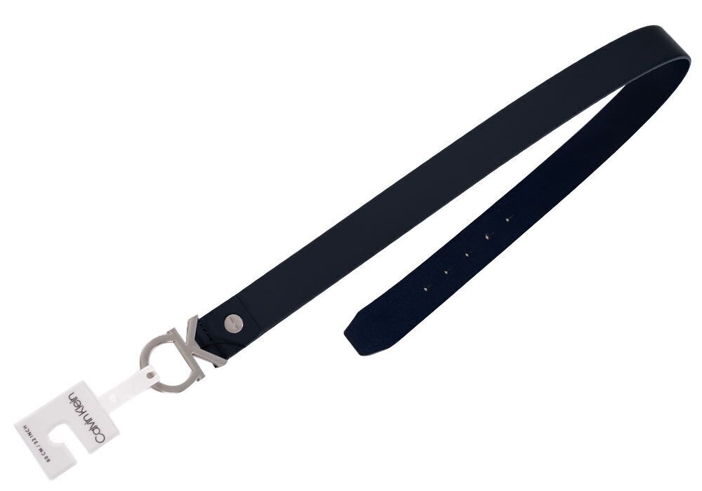 Josta vīriešiem CALVIN KLEIN 3,5 cm CK ADJ. BUCKLE BELT NAVY K50K502119 411 31116 cena un informācija | Vīriešu jostas | 220.lv