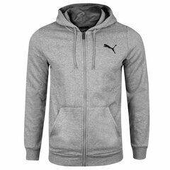 Мужская толстовка Puma ESS SMALL LOGO FZ HOODIE, серая 586702 53 38843 цена и информация | Мужские футболки | 220.lv