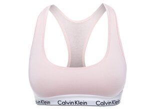 Sieviešu sporta krūšturis BRALETTE Calvin Klein, bez oderes, rozā, 0000F3785E 2NT 17546 цена и информация | Бюстгальтеры | 220.lv