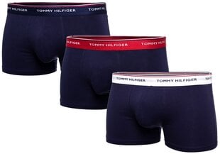 Мужские боксеры Tommy Hilfiger, 3 пары, ВМС 1U87903842 904 18427 цена и информация | Men's pants l | 220.lv