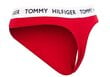 Stringbiksītes sievietēm Tommy Hilfiger THONG RED UW0UW02198 XCN 25552 cena un informācija | Sieviešu biksītes | 220.lv