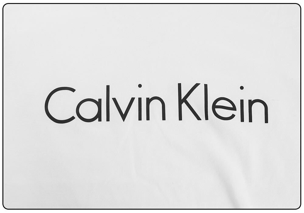 Sieviešu T-krekls Calvin Klein T-SHIRT SS NECK CREW WHITE QS6105E 100 26325 cena un informācija | T-krekli sievietēm | 220.lv