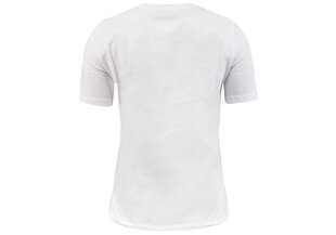 Женская футболка Tommy Hilfiger REGULAR SCRIPT OPEN-NK TEE SS WHITE WW0WW29523 YBR 25592 цена и информация | Женские футболки | 220.lv