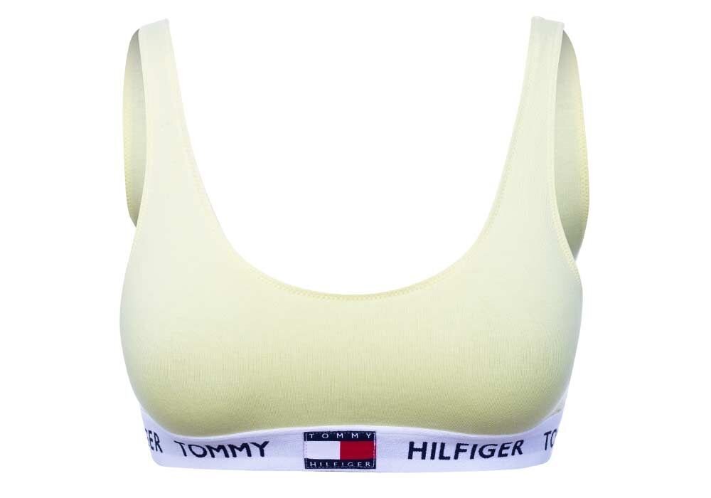 Sieviešu krūšturis Tommy Hilfiger BRALETTE YELLOW UW0UW02225 ZA6 25732 cena un informācija | Krūšturi | 220.lv