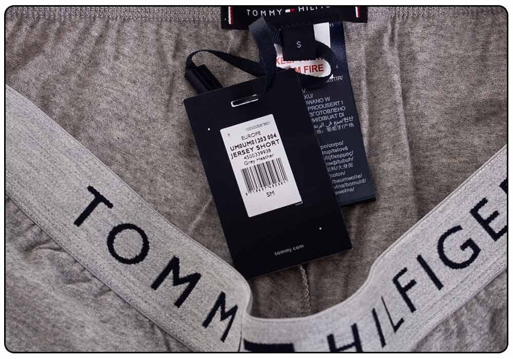 Īsi šorti Tommy Hilfiger JERSEY SHORT GRAY UM0UM01203 004 26109 cena un informācija | Vīriešu šorti | 220.lv