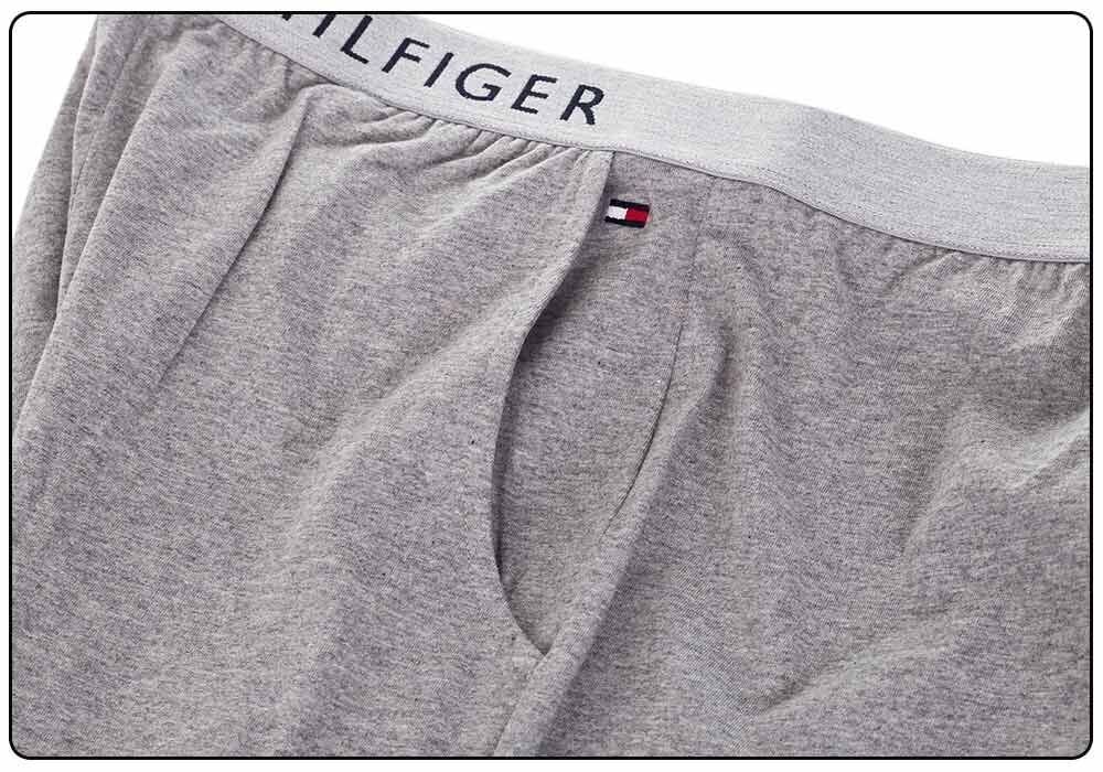 Īsi šorti Tommy Hilfiger JERSEY SHORT GRAY UM0UM01203 004 26109 cena un informācija | Vīriešu šorti | 220.lv