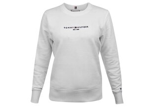 Женская толстовка Tommy Hilfiger TH ESS HILFIGER C-NK SWEATSHIRT WHITE WW0WW28220 YBR 25586 цена и информация | Женские кофты | 220.lv