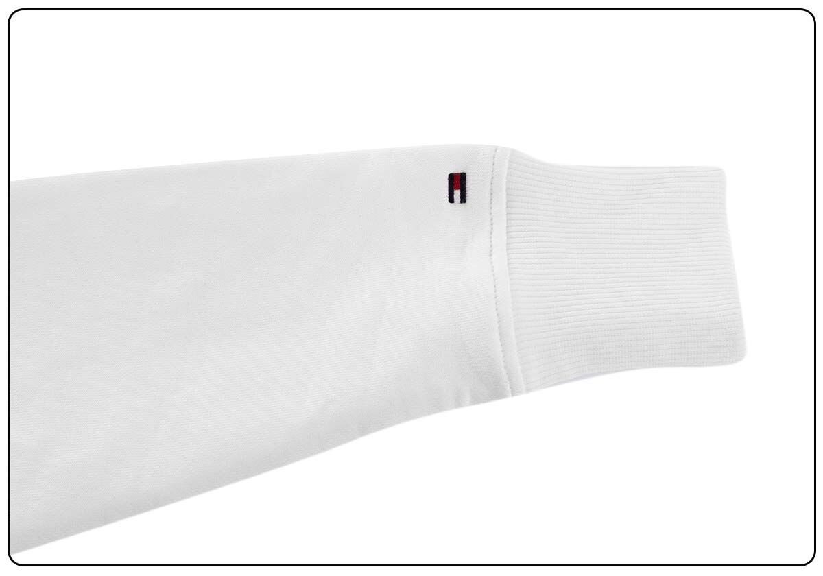 Sieviešu sporta džemperis Tommy Hilfiger TH ESS HILFIGER C-NK SWEATSHIRT WHITE WW0WW28220 YBR 25586 цена и информация | Sieviešu džemperi | 220.lv