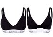 Sieviešu krūšturis grūtniecēm Calvin Klein, melns, 000QF6218E 001 27784 cena un informācija | Krūšturi | 220.lv