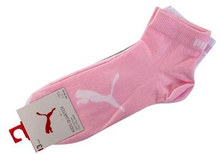 Носки следки Puma, 3 пары, розовые, белые, серые, 907961 04 28351 цена и информация | Носки, колготки для мальчиков | 220.lv