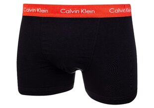 Bokseršorti vīriešu Calvin Klein, 3 pāri, melni, U2662G KHW 31470 cena un informācija | Vīriešu apakšbikses | 220.lv