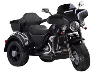 Liels elektriskais motocikls, melns cena un informācija | Bērnu elektroauto | 220.lv