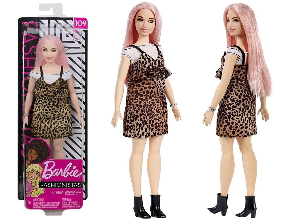 Барби - кукла-модница с розовыми волосами цена | 220.lv