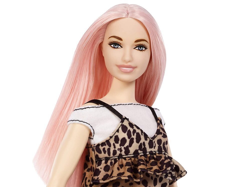 Lelle Bārbija - Fashionista ar rozā matiem cena un informācija | Rotaļlietas meitenēm | 220.lv