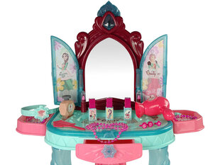 Skaistumkopšanas galds ar spoguli un aksesuāriem cena un informācija | Rotaļlietas meitenēm | 220.lv