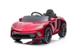 Детский одноместный электромобиль McLaren DK-MGT620, лакированный красный цена и информация | Электромобили для детей | 220.lv