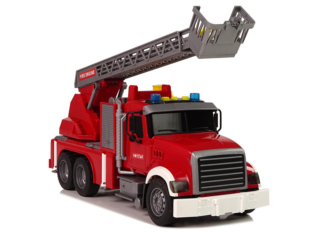 Rotaļu ugunsdzēsēju mašīna cena un informācija | Rotaļlietas zēniem | 220.lv