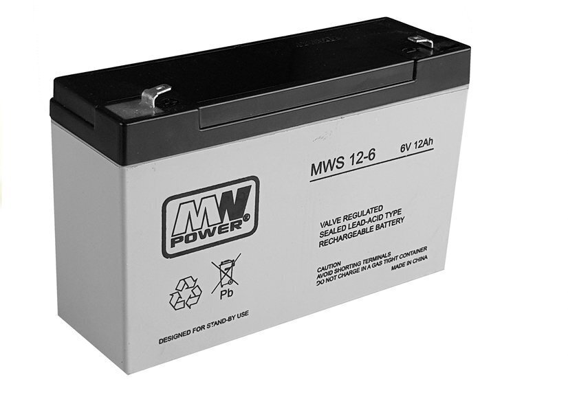 AGM gēla akumulators 6V12Ah cena un informācija | Akumulatori | 220.lv