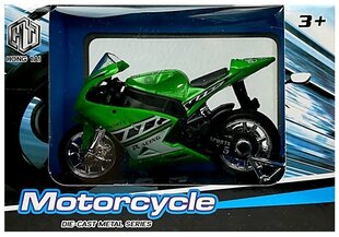 Sporta motocikls ar skaņām 1:18 cena un informācija | Rotaļlietas zēniem | 220.lv